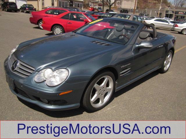 2003 MERCEDES-BENZ SL-CLASS aegean blue - - - 2003 mercedes-benz sl-class 2dr roadster 50l  - pow