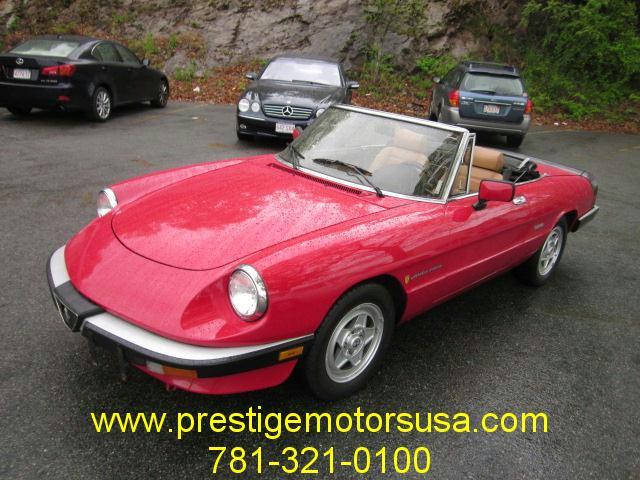 1989 Alfa Romeo Spider for sale