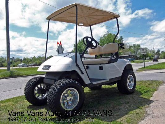 1997 EZ-GO Textron Custom Golf Cart