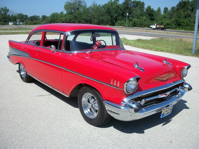 1957 CHEVROLET 2DR POST for sale