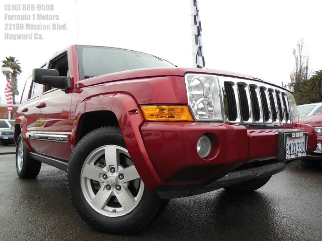 2006 JEEP COMMANDER LIMITED 2WD HEMI red 47l v8 hemi automatic limited moon roof rear moon roof