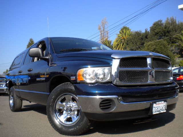 2003 DODGE RAM 1500 SLT QUAD CAB  HEMI blue 57l v8 hemi camper shell bed liner 4 door crew cab