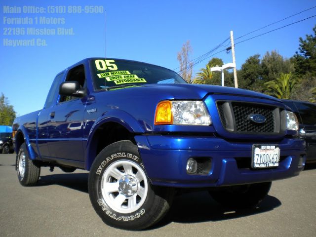 2005 FORD RANGER EDGE SUPERCAB 4-DOOR 2WD blue 40l v6 automatic 4 door spray-in bed liner abs