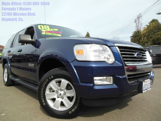 2008 FORD EXPLORER XLT 40L 4WD blue 40l v6 automatic 4x4 luggage rack fog lamps 3rd row seat