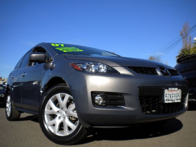2007 MAZDA CX-7 GRAND TOURING gray 4 door 2 wheel drive automatic woverdrive transmission rear
