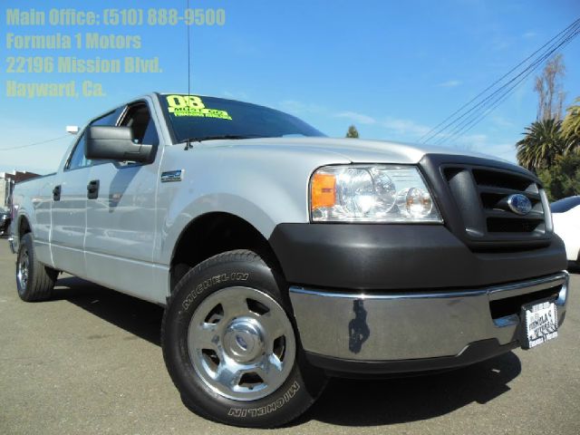 2008 FORD F150 XLT silver v8 xlt  automatic spray-in bed liner 4door 2 wheel drive4 doorair 