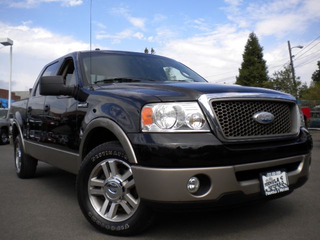 2006 FORD F150 LARIAT - CREW CAB 1-OWNER black 4 door 54l lariat  center console s