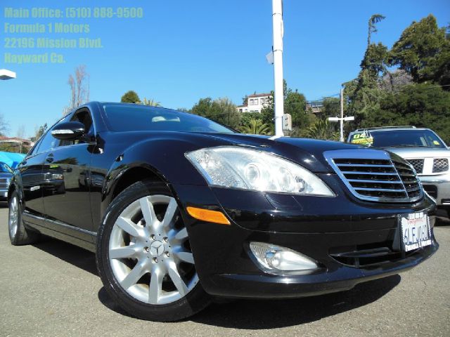 2007 MERCEDES-BENZ S-CLASS S550 black 55l v8 32v automatic navigation moon roof leather heate