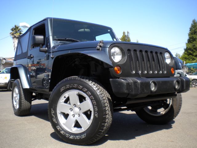 2008 JEEP WRANGLER SAHARA AWD 1-OWNER blue automatic woverdrive transmission all wheel drive air 