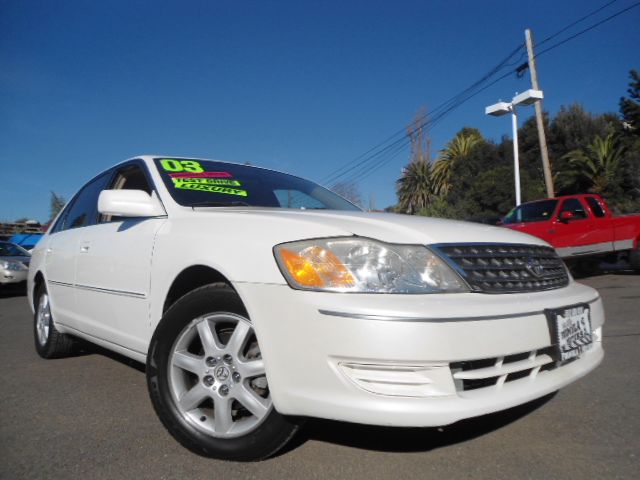 2003 TOYOTA AVALON XL white 35l v6 automatic leather 4 door 2 wheel drive automatic transmissi