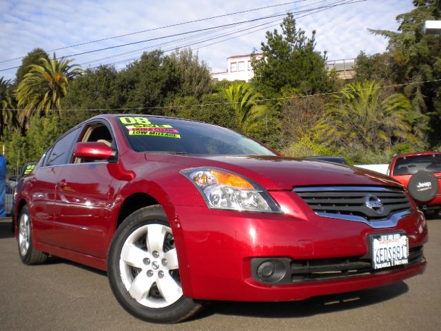 2008 NISSAN ALTIMA 25 S burgundy 25l 16v automatic fuel efficient 4 door automatic transmissio