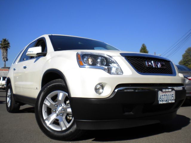 2009 GMC ACADIA SLT-1 FWD white automatic transmission 36l v6 heated leather seats tinted wind