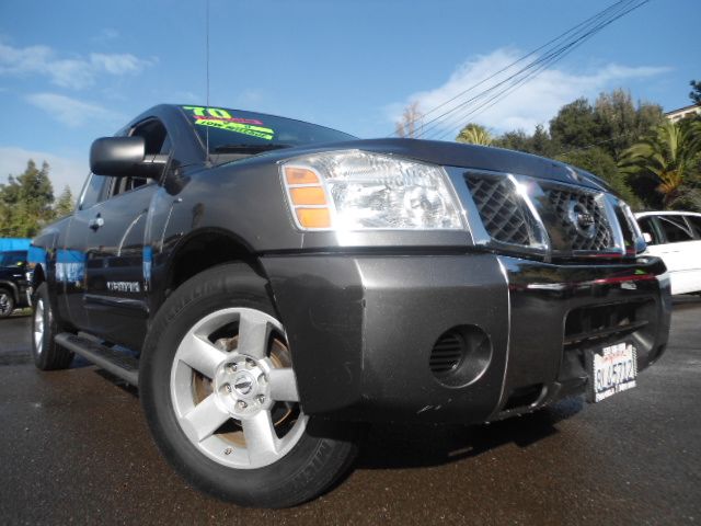 2007 NISSAN TITAN SE KING CAB gray 56l v8 automatic bed liner 4 door 2 wheel drive automatic t