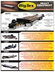 2012 BIG TEX  CAR HAULER FLATBED TILTBED