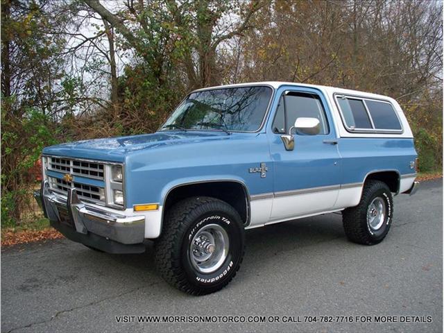 1986 Chevrolet Blazer for sale