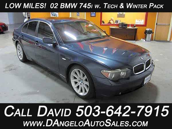 2002 BMW 7 series for sale