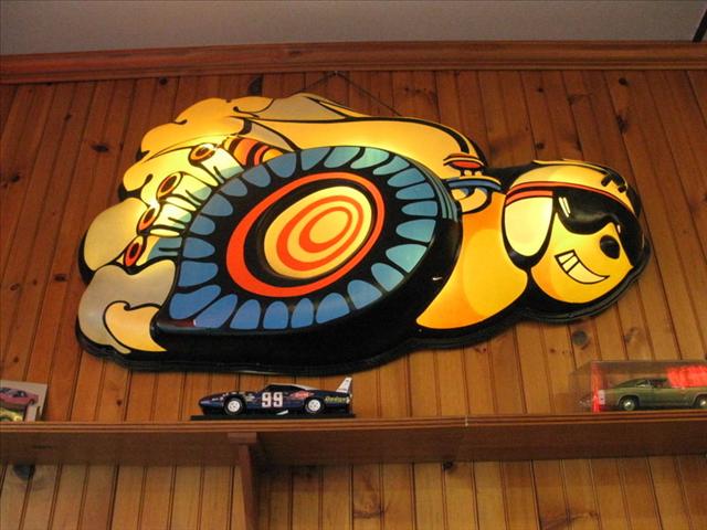 1969 Dodge Scat Pack Super Bee Sign Lights Up for sale