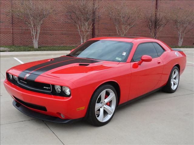 2009 DODGE CHALLENGER SRT8 laser red awesome laser red dodge challenger srt-8 hemi with sporty 6-s
