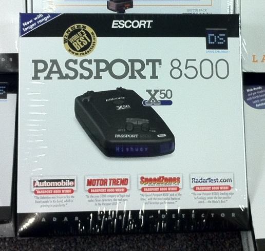 2011 ESCORT PASSPORT 8500 X50 BLUE for sale