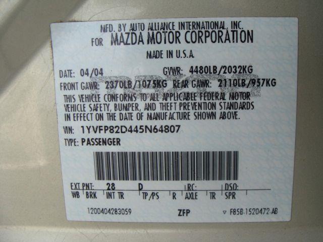 2004 Mazda 6 for sale