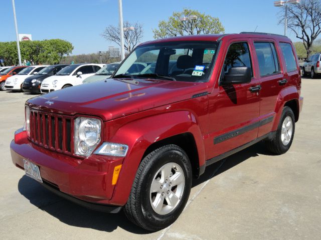 2011 JEEP LIBERTY SPORT 2WD inferno red beautiful inferno red jeep liberty with automatic transmis
