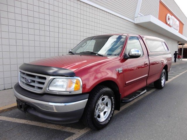 2002 FORD F150 XLT LOW MILES, red, ...